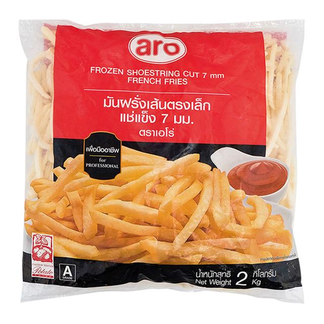 ARO Frozen Frenchfries Shoestring 7 mm 2 kg