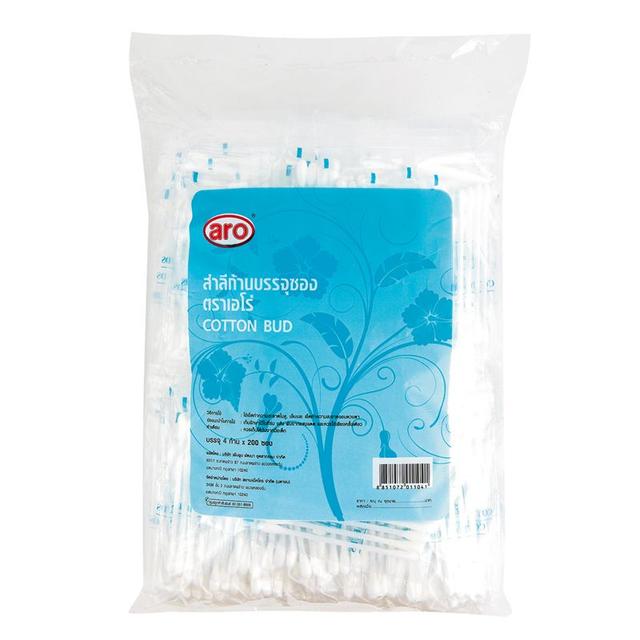 ARO Cotton Bud 4 pcs x 200 sachets Makro PRO