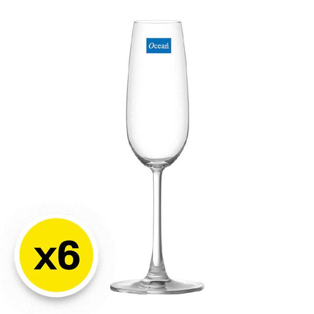 OCEAN Champagne Glass Madison Flute Champagne 7 oz Makro PRO