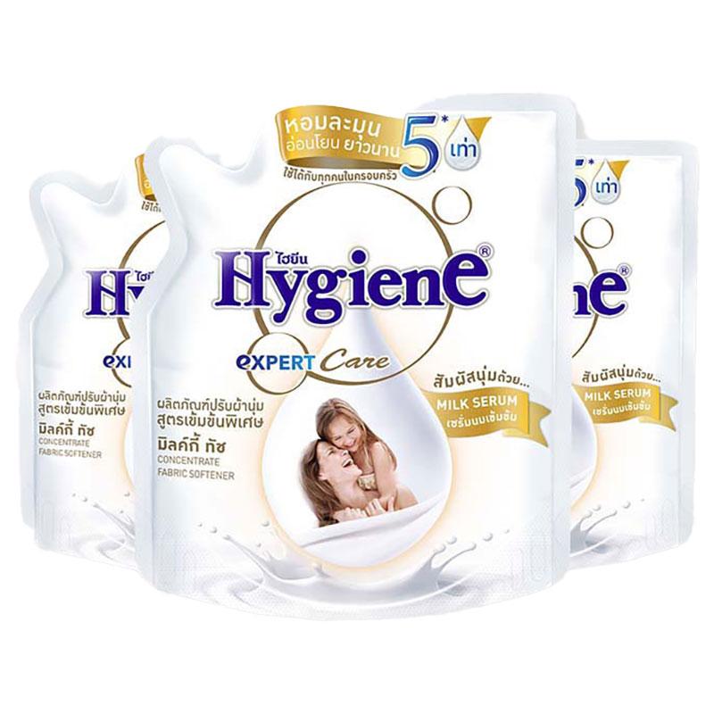 HYGIENE Expert Care Concentrate Softener Milky Touch White 110 ml x 3