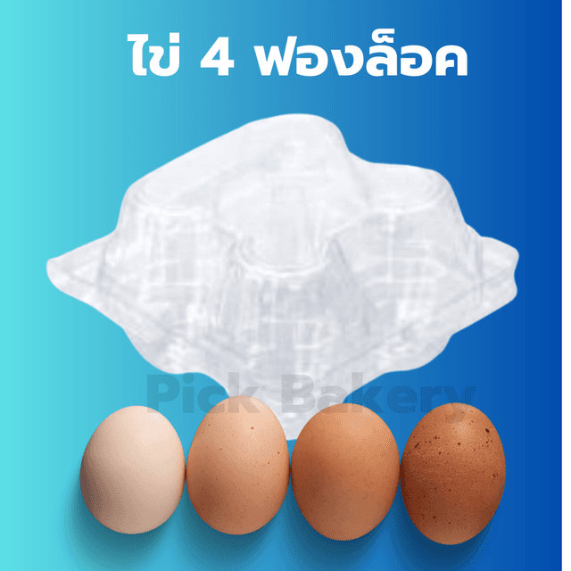 Egg Tray for 4 eggs 100 pcs Makro PRO