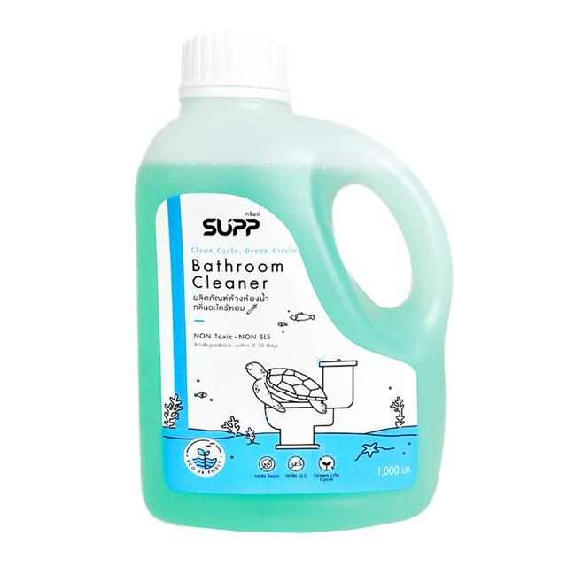 SUPP Bathroom Cleaner (Green Label), Lemongrass scent 1000 ml. Makro PRO
