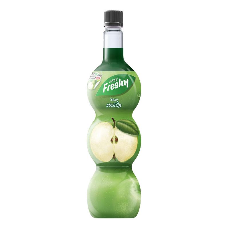 เฟรชชี่ น้ําสควอช รสแอปเปิ้ล 710 มล.