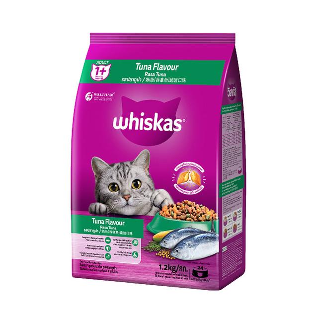 WHISKAS Adult Cat Food Tuna 1.2 kg Makro PRO