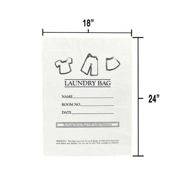 ARO Laundry bag 18x24" 100 pcs Makro PRO