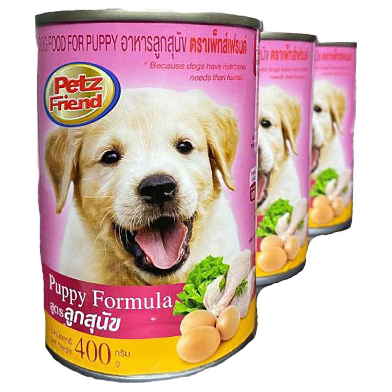 เพ็ทส์เฟรนด์ อาหารลูกสุนัข 400 ก. x 3