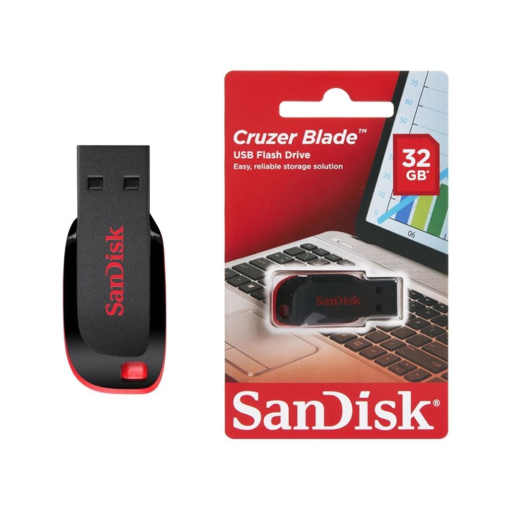 Sandisk แฟลชไดร์ฟ USB 32GB รุ่น CZ250