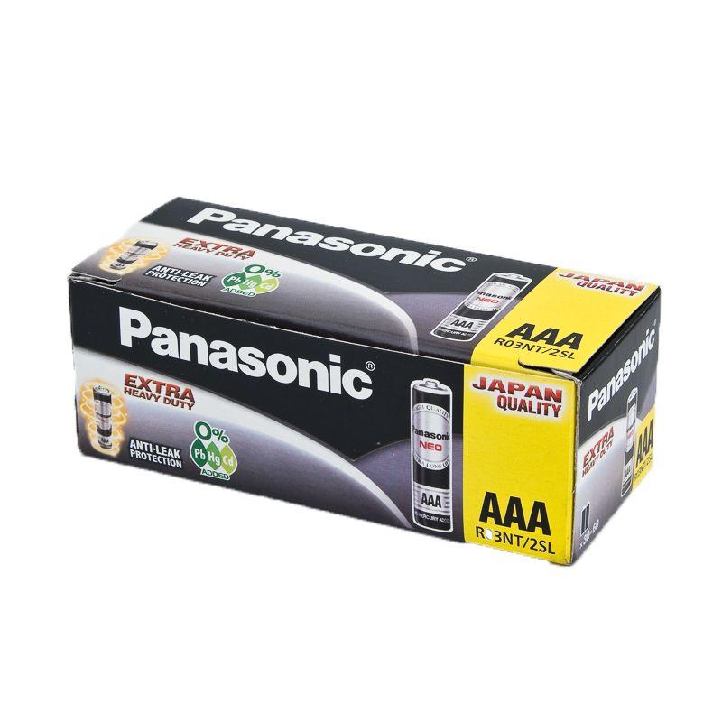 พานาโซนิค นีโอ ถ่านไฟฉาย AAA 1.5V รุ่น R03NT/2SL สีดํา 2 ชิ้น x 30