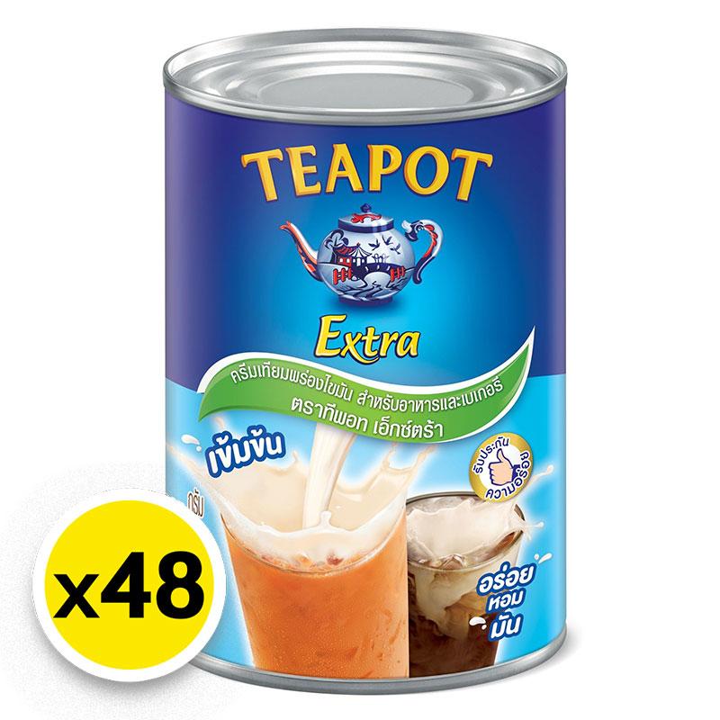 TEAPOT Extra Evaporated Creamer 385 g x 48