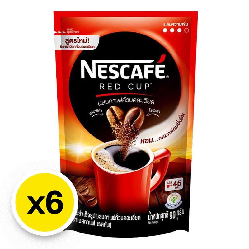 NESCAFE Red Cup Instant Coffee 90 g x 6
