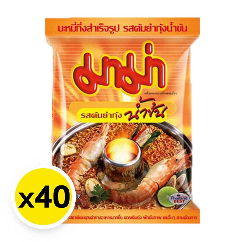 MAMA Instant Noodles Shrimp Creamy Tom Yum 55 g x 40