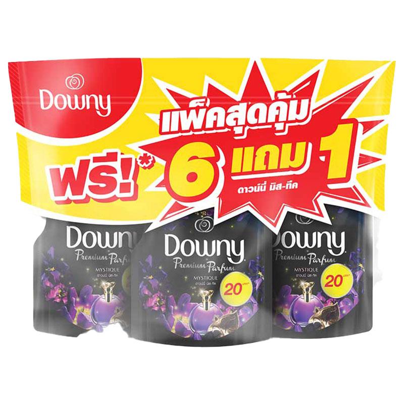 DOWNY Concentrate Softener Mystique Black 110 ml x 6+1