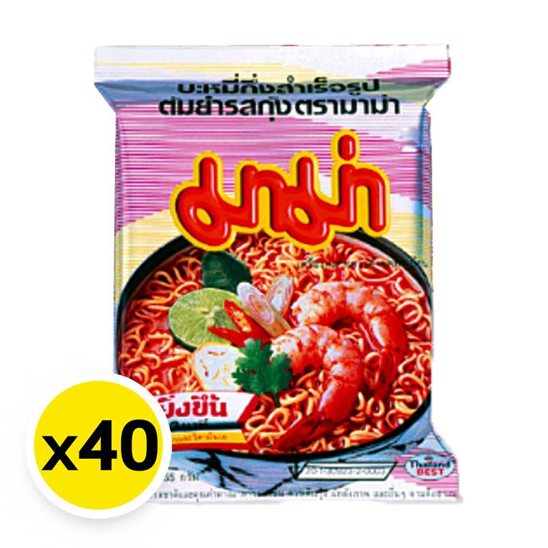 MAMA Instant Noodles Shrimp Tom Yum 55 g x 40
